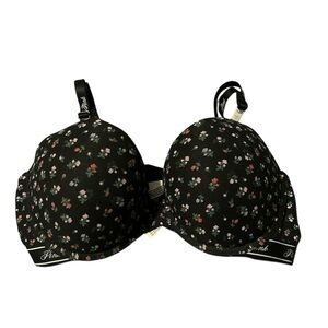 NWT Victoria’s Secret Pink Wear Everywhere Push-Up Floral Size 36DD